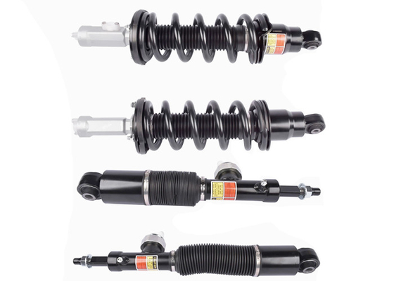 E6101-1LB7A E6211-1LB9B সামনের কয়েল স্প্রিং শক স্ট্রট অ্যাসি + রিয়ার এয়ার সাসপেনশন শক অ্যাসোবজার ফর নিসান প্যাট্রোল Y62 AWD 2010-2023